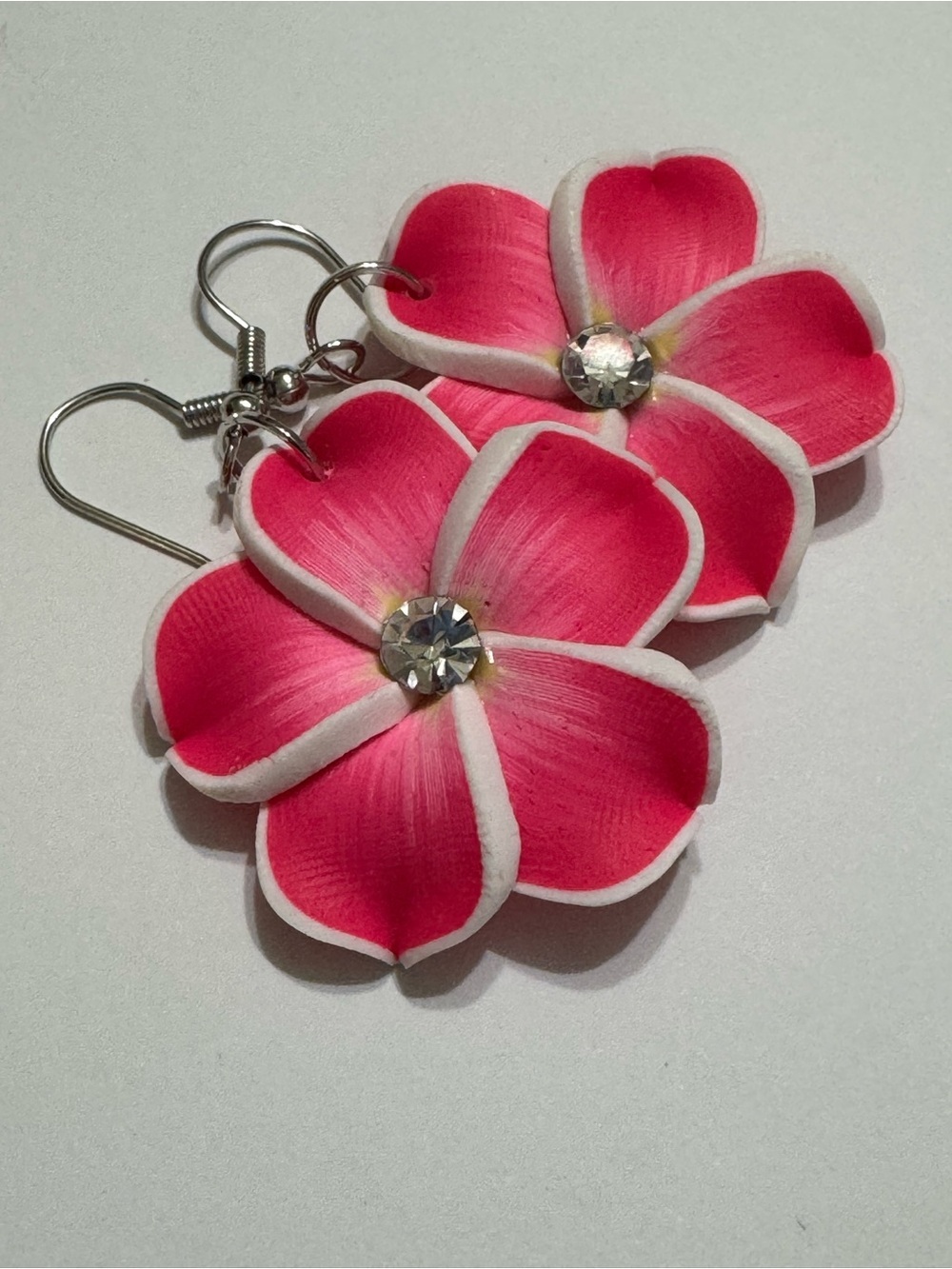 PLUMERIA EARRINGS - Picture 7 of 9